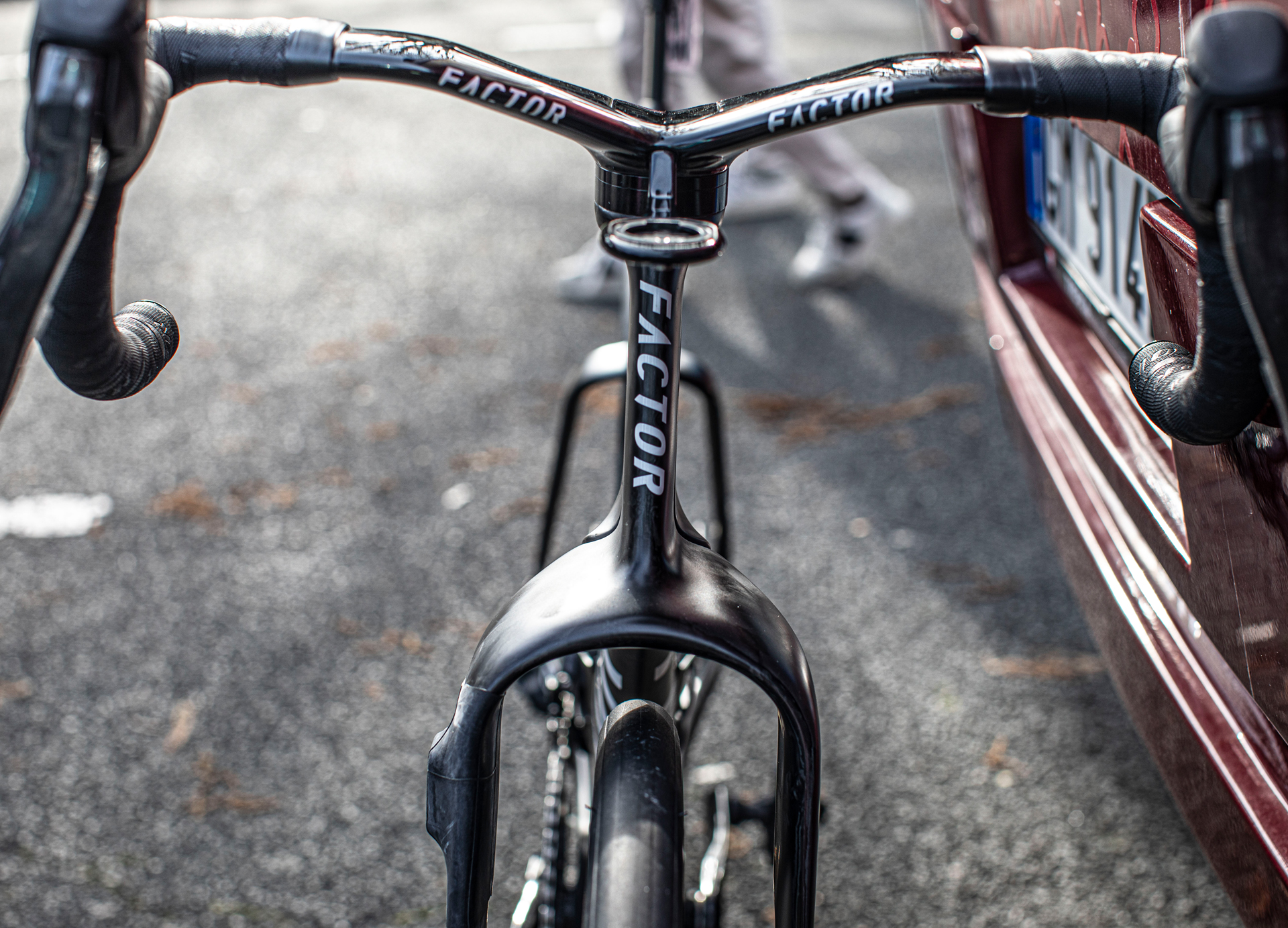 Cole Kessler's Factor One aero road bike