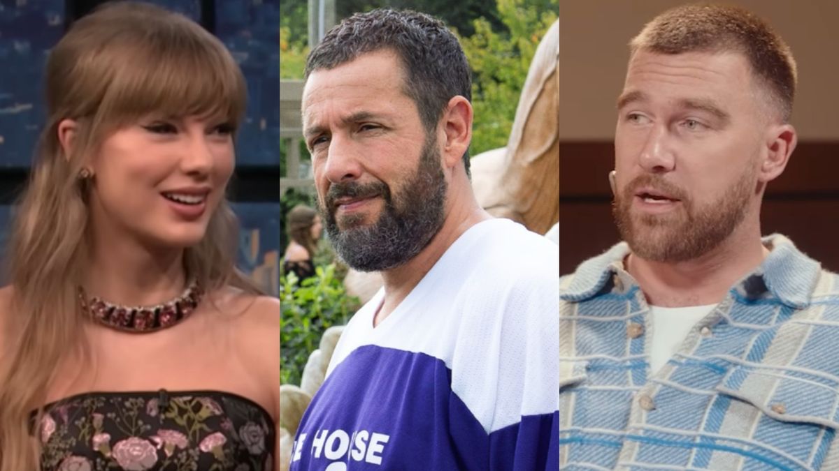 The Sweet Reason Adam Sandler (Allegedly) Didnt Prep To Officiate Taylor Swift And Travis Kelces Wedding The Sweet Reason Adam Sandler (Allegedly) Didnt Prep To Officiate Taylor Swift And Travis Kelces Wedding