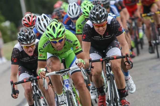 Bontrager and Cannondale looked to get back on terms at one point