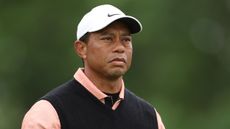 Tiger Woods at the 2022 PGA Championship at Southern Hills