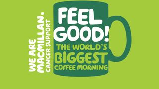 Macmillan branding: world's biggest coffee morning