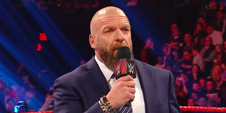 triple h wwe raw