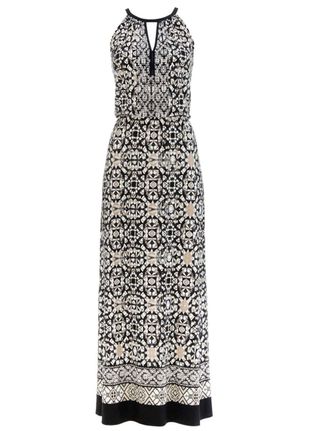 Printed maxi dress, £42, Wallis