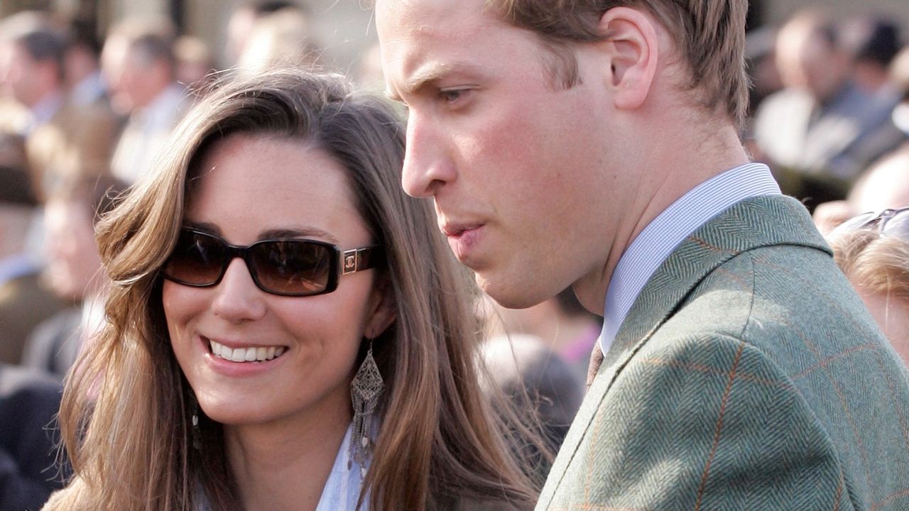 Prince William And Kate Middleton Attend Day 1 of The Cheltenham Horse Racing Festival