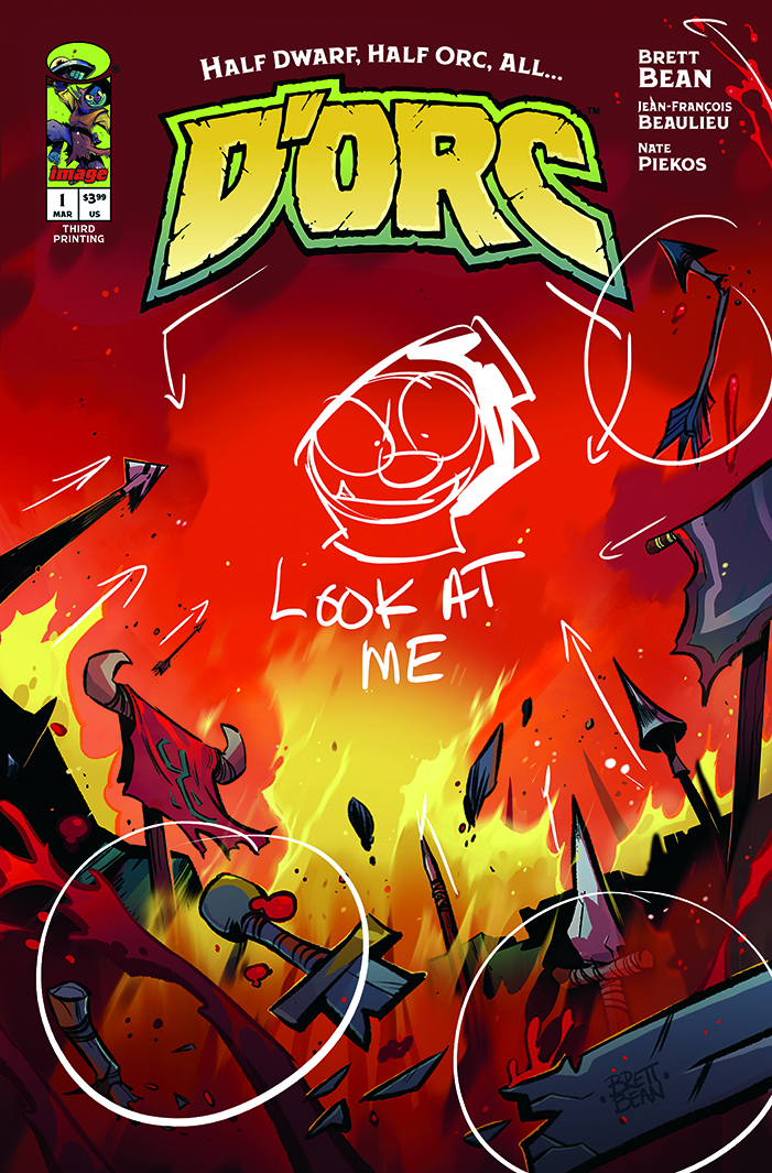 Book cover art in progress