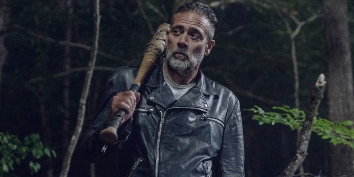 Jeffrey Dean Morgan as Negan on The Walking Dead.