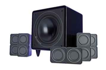 S325 Minx 5.1 Speaker Package White UK/EU