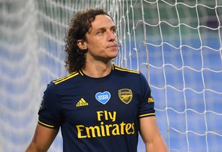 David Luiz could return to action for Arsenal having been sent off at Manchester City last week.