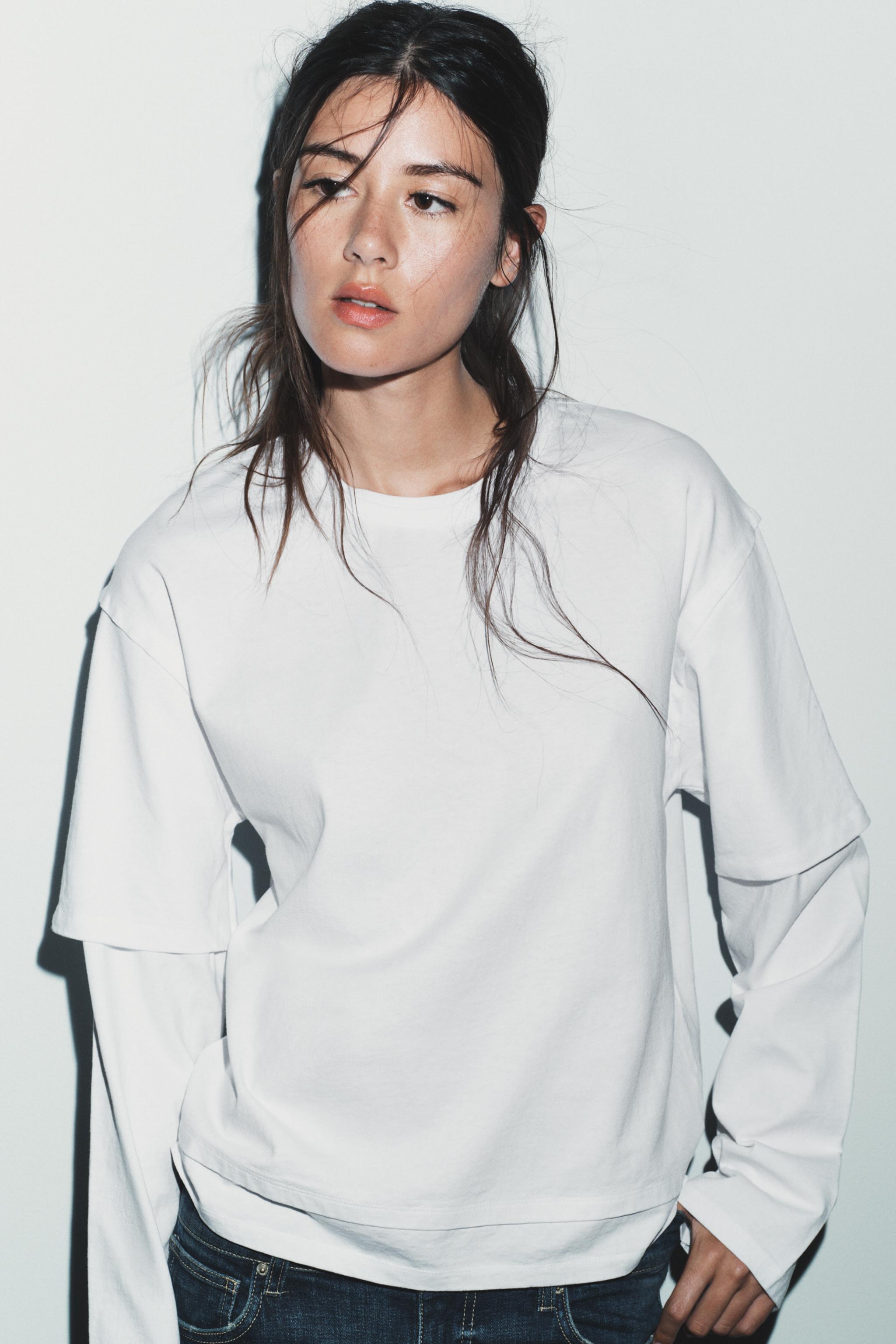 Long Sleeve Double Effect T-Shirt