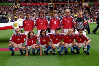 Czech Republic team photo, Euro 96 final