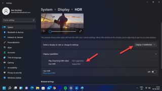 HDR in Windows 11