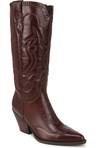 James Pointed Toe Western Boot