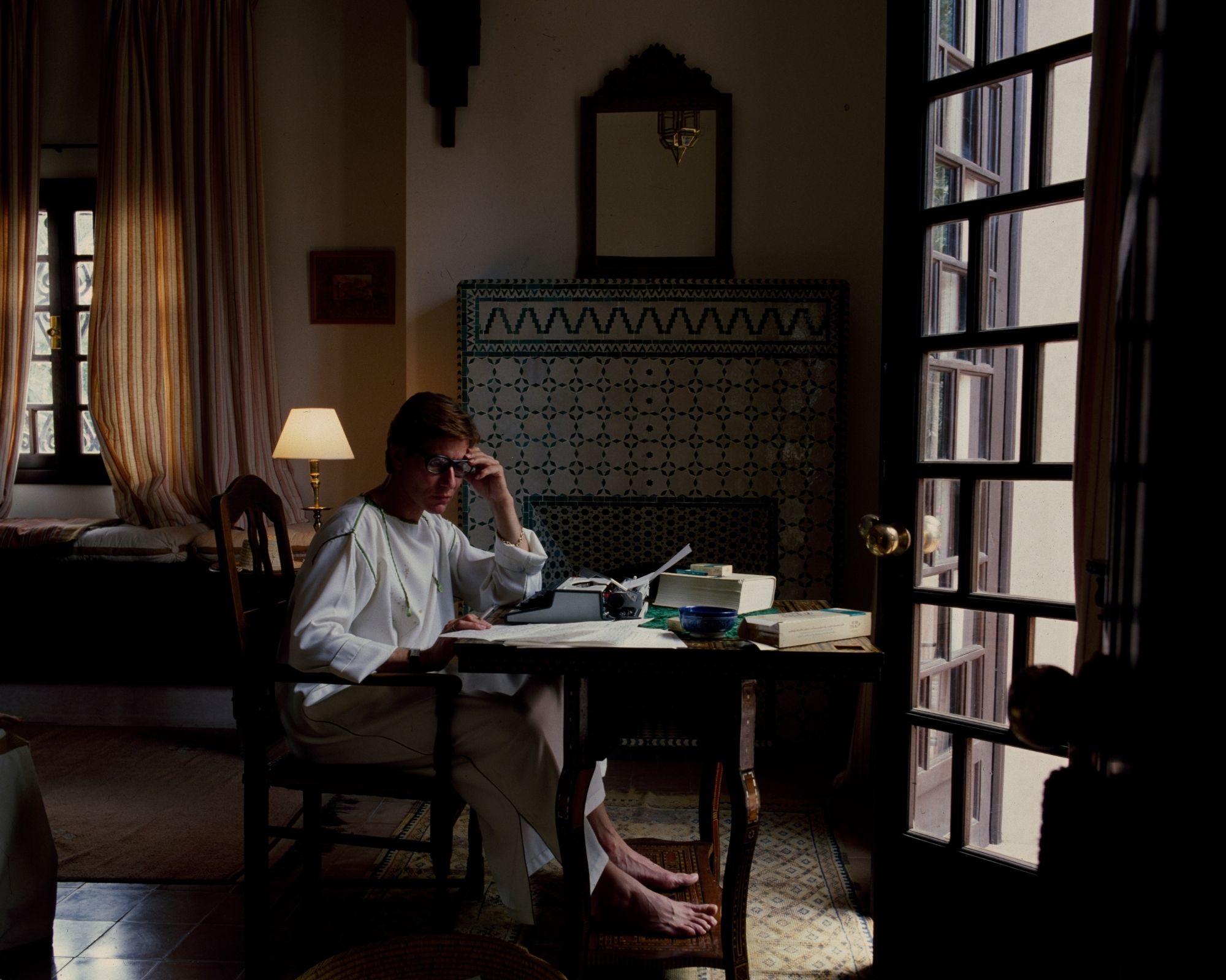 yves st laurent's home in marrakech