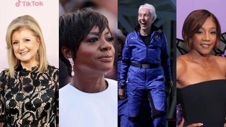 Arianna Huffington, Viola Davis, Wally Funk, and Tiffany Haddish - four women who all became successful later in life