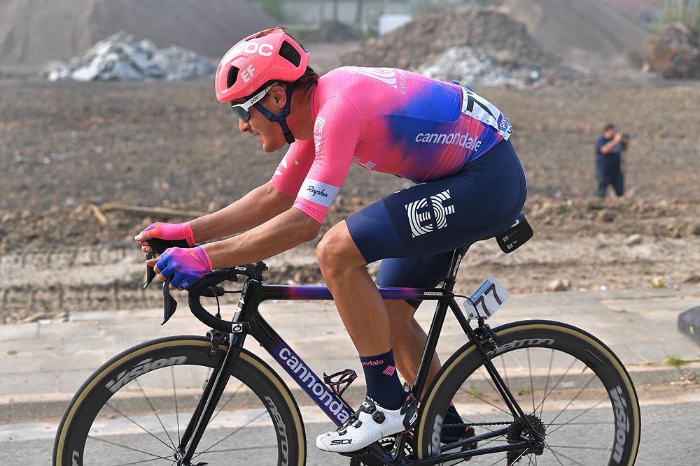 Alberto Bettiol (EF Education First) takes a solo victory at Tour of Flanders