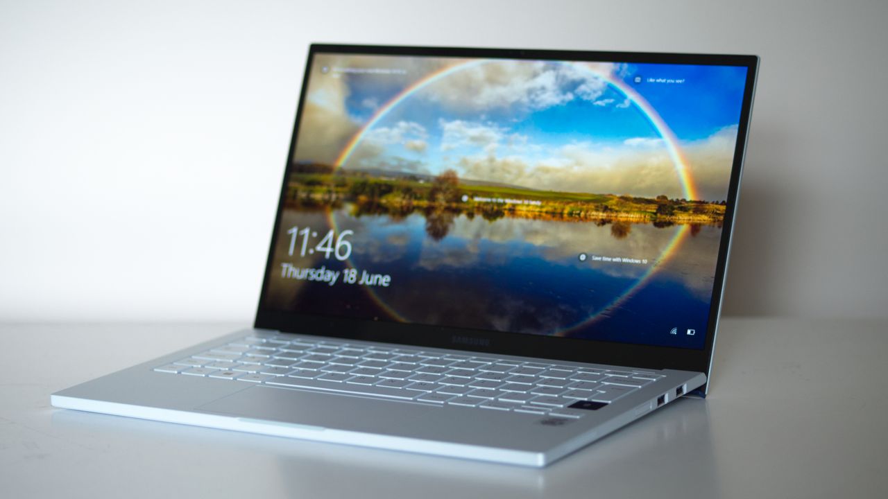 Samsung Galaxy Book Ion - front three-quarter view