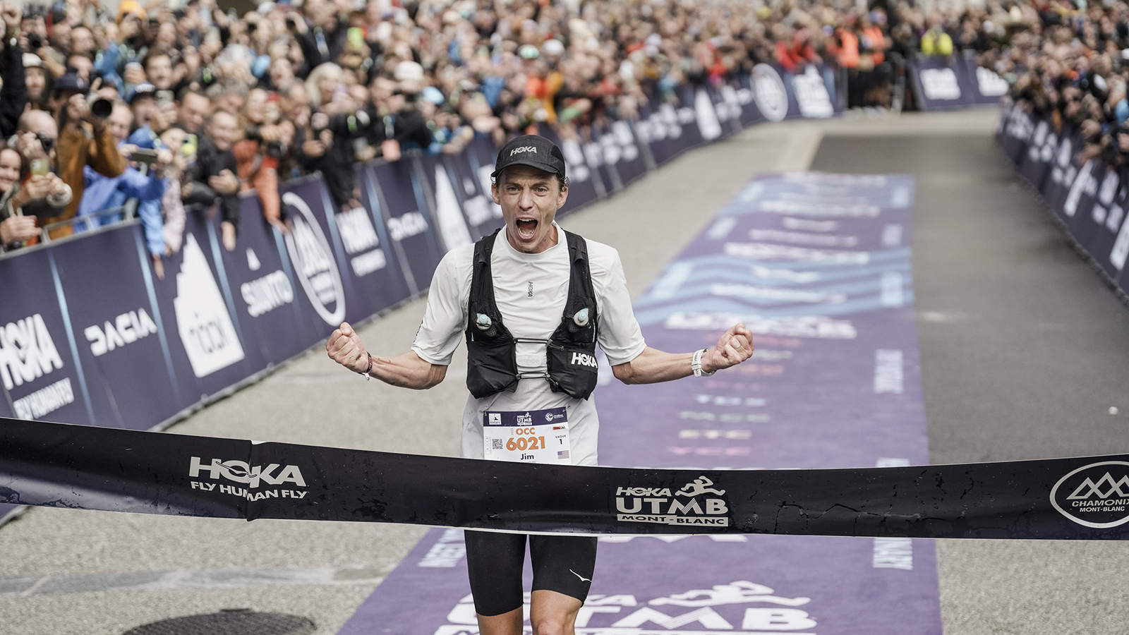 Hoka athlete Jim Walmsley Wins the 2025 HOKA UTMB Mont Blanc OCC