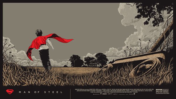 Man of Steel Ken Taylor Mondo poster