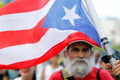 Puerto Rican flag.