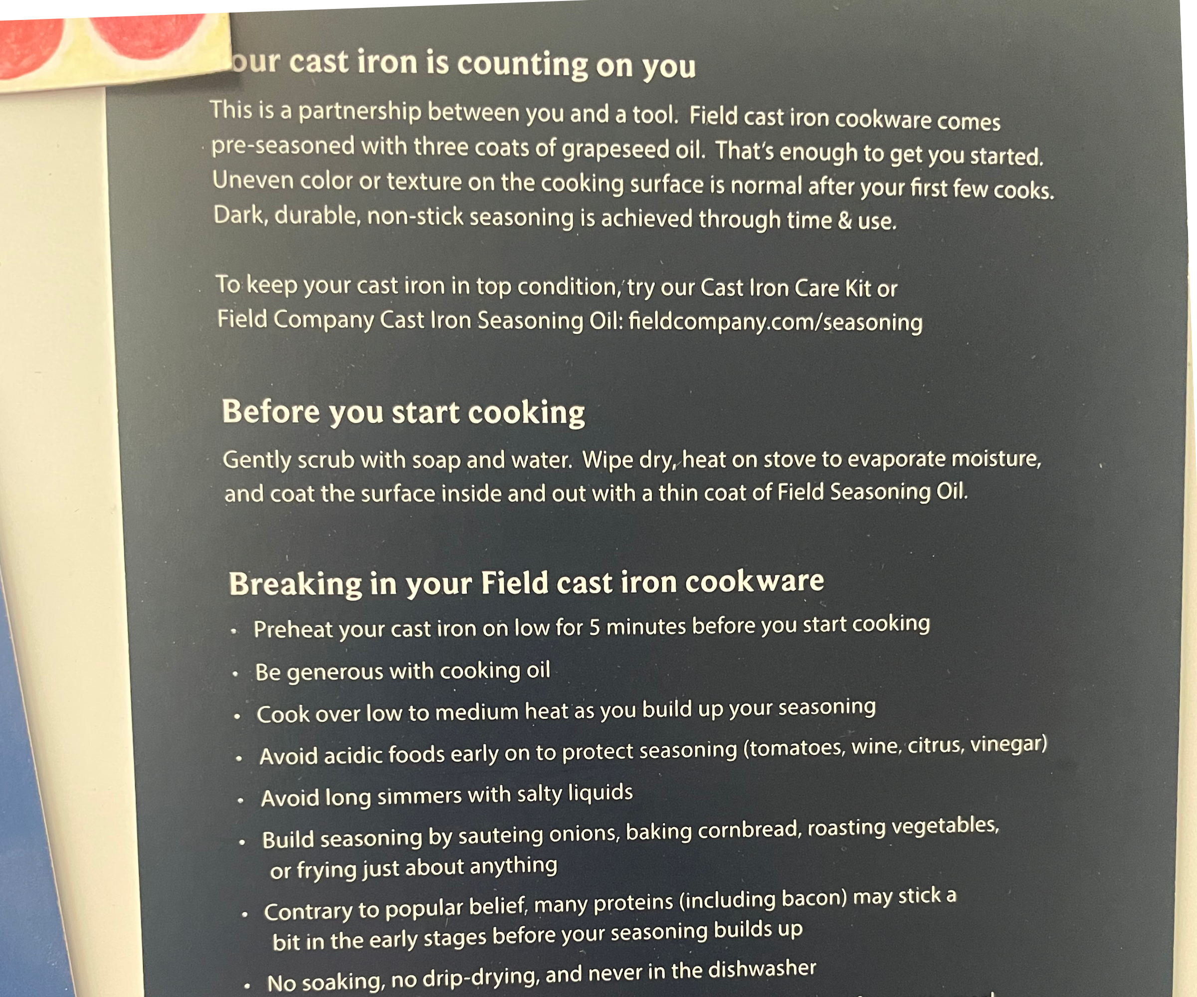 Field Company Skillet Review