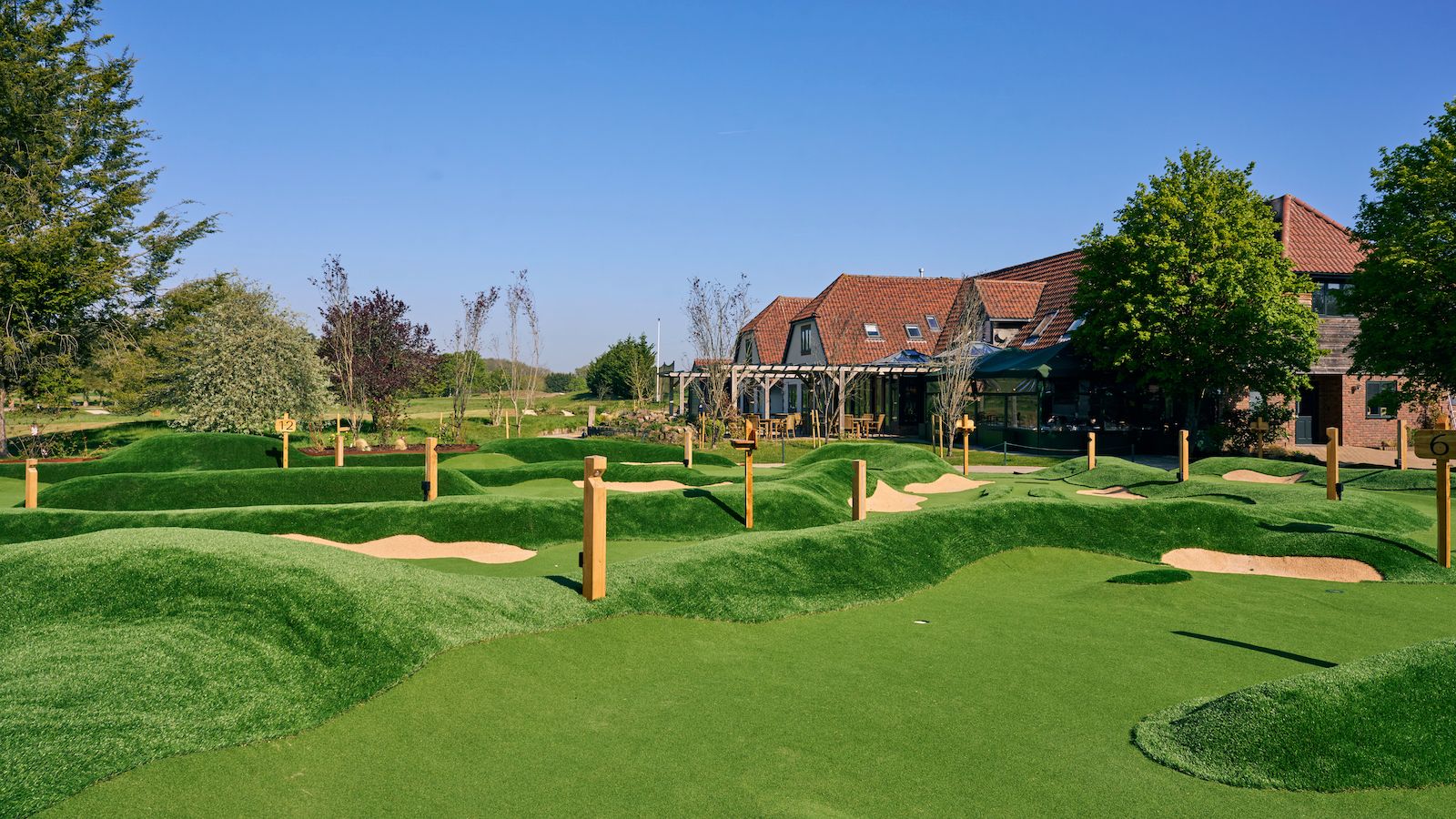 Mad Swans opens a 12-hole golf course in the South Downs