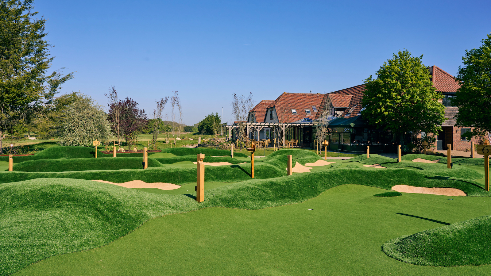 Putt Patch course at Mad Swans in the South Downs