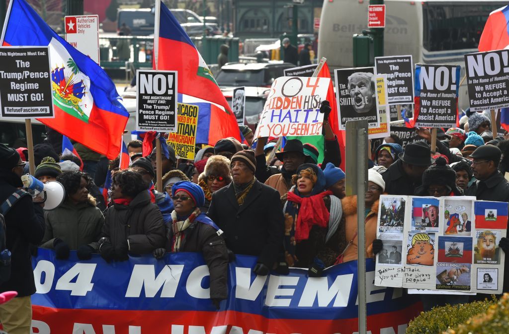 Haiti protest. 