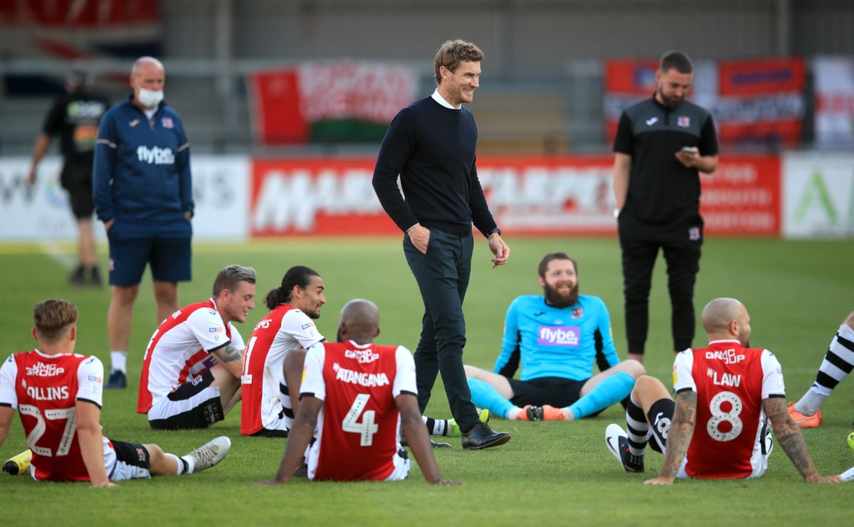 Exeter City v Colchester United – Sky Bet League Two Play Off – Semi Final – Second Leg – St James Park