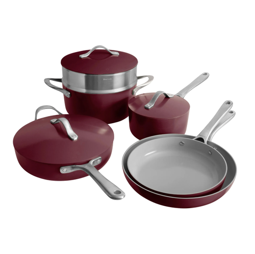 Soho Cookware Set Burgundy