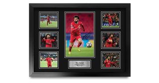 Amazon Prime Day: Signed Mohamed Salah Liverpool print