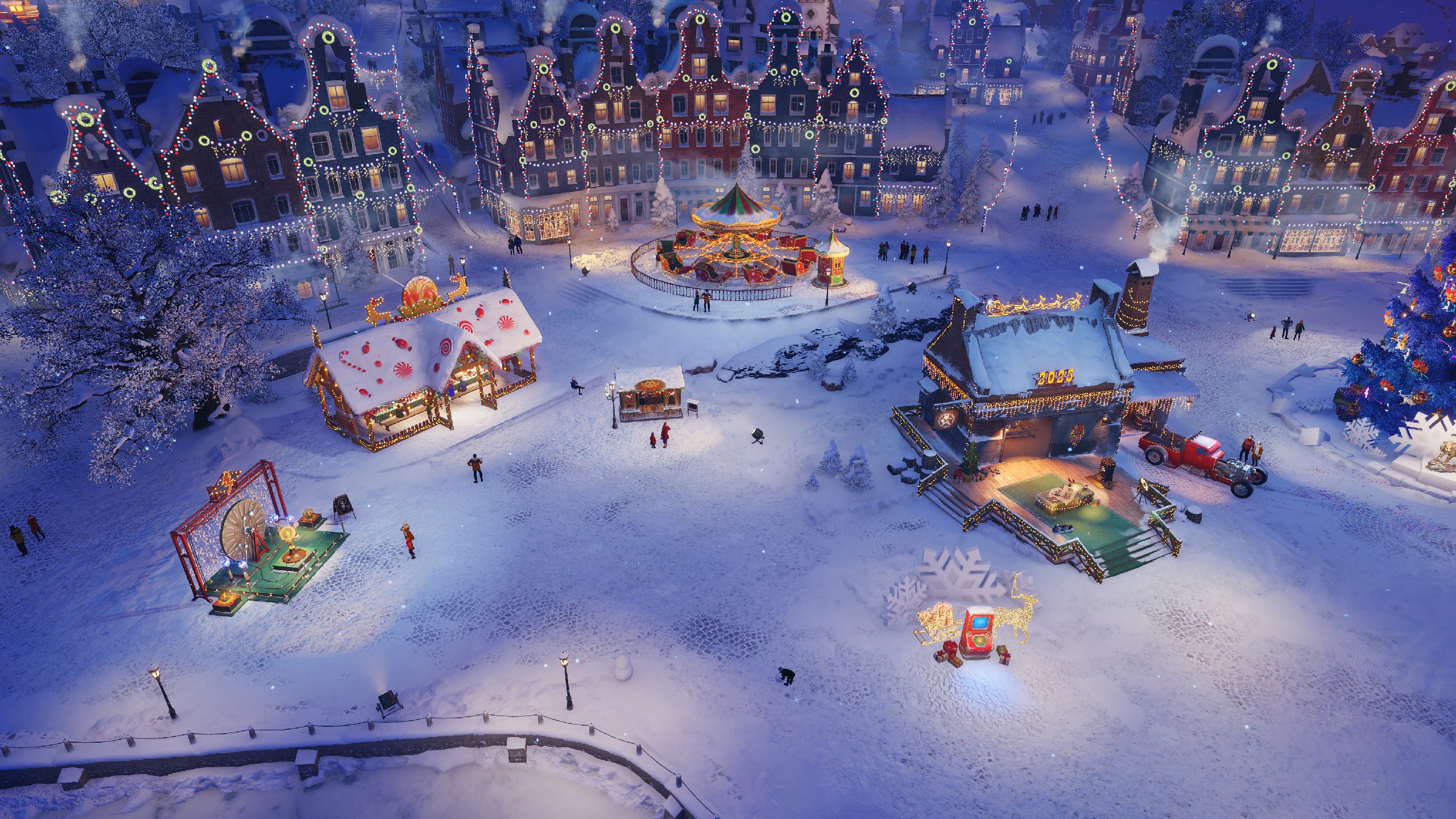 World of Tanks Holiday Ops hangar billede