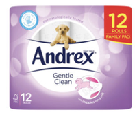 Andrex Gentle Clean 12 Rolls | £5 £4.75 at Asda