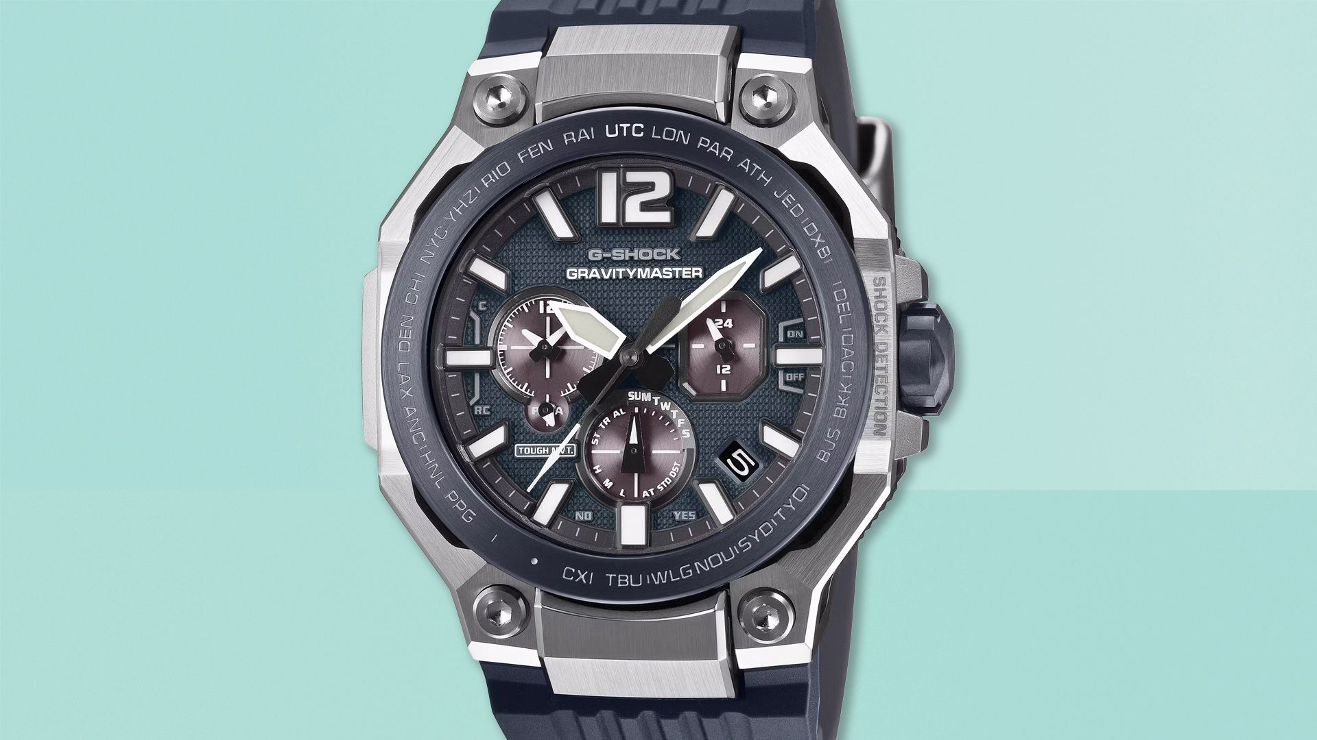 Casio does it again with a new G-Shock Gravitymaster that can correct itself and detect shocks and magnetic fields