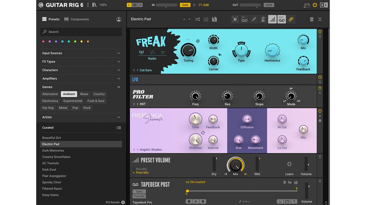 Guitar Rig 6 screen grab
