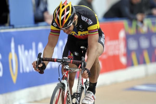 Tom Boonen (Quick Step) finishes a long day in the saddle