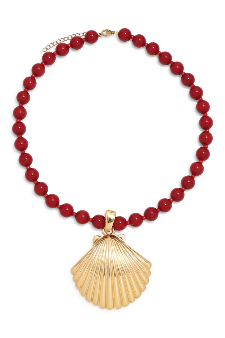 Creek Shell Pendant Necklace