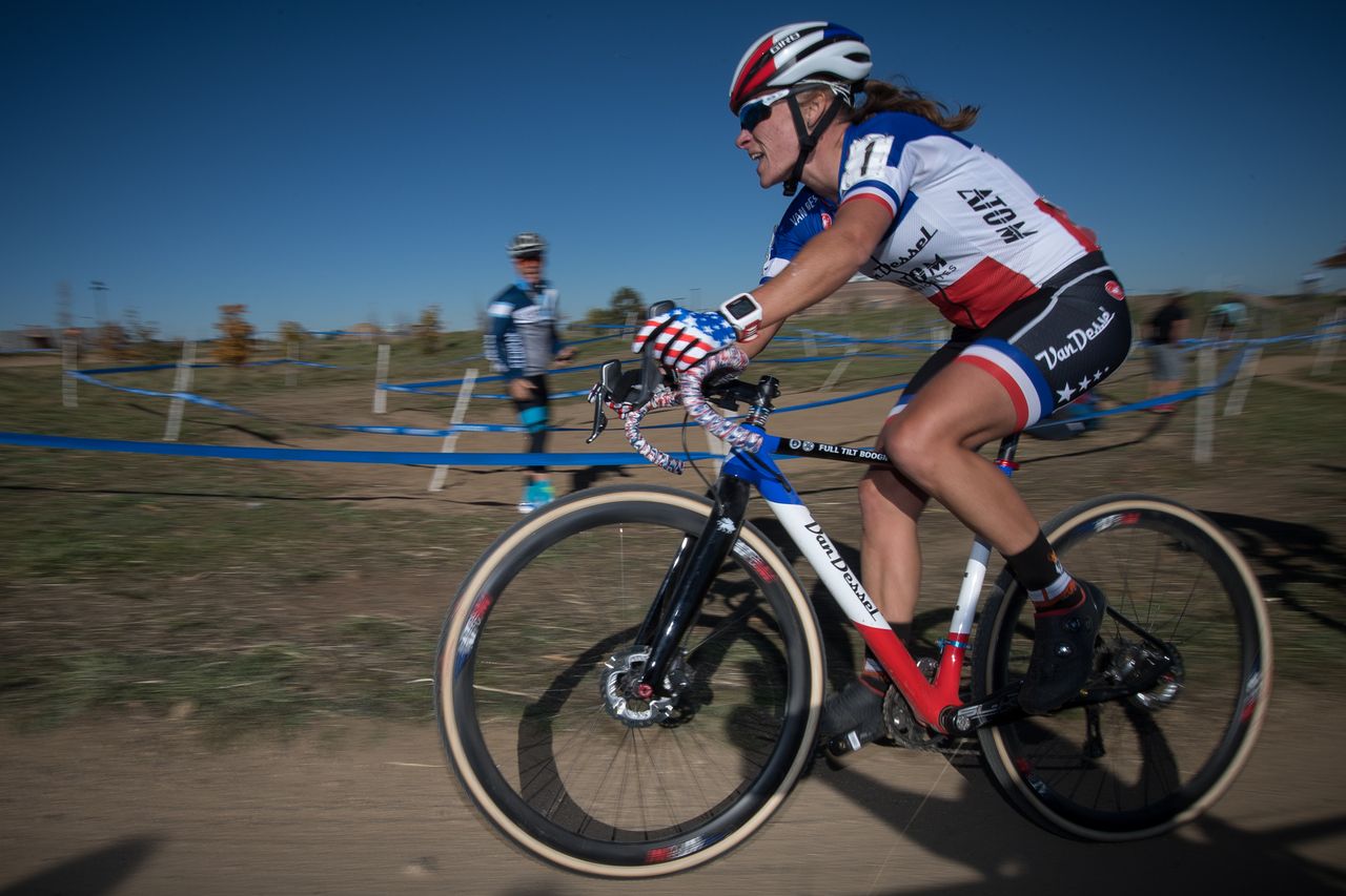 Caroline Mani on Day 2 of the US Open of Cyclo-cross