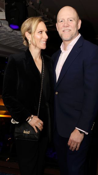 Zara Tindall and Mike Tindall attend the Legends of Rugby Dinner 2025 in aid of Nordoff Robbins