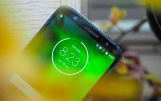 The Moto G6 looks to be a compelling budget phone, but you'll have to wait a bit longer to get one. (Credit: Adam Ismail/Tom's Guide)