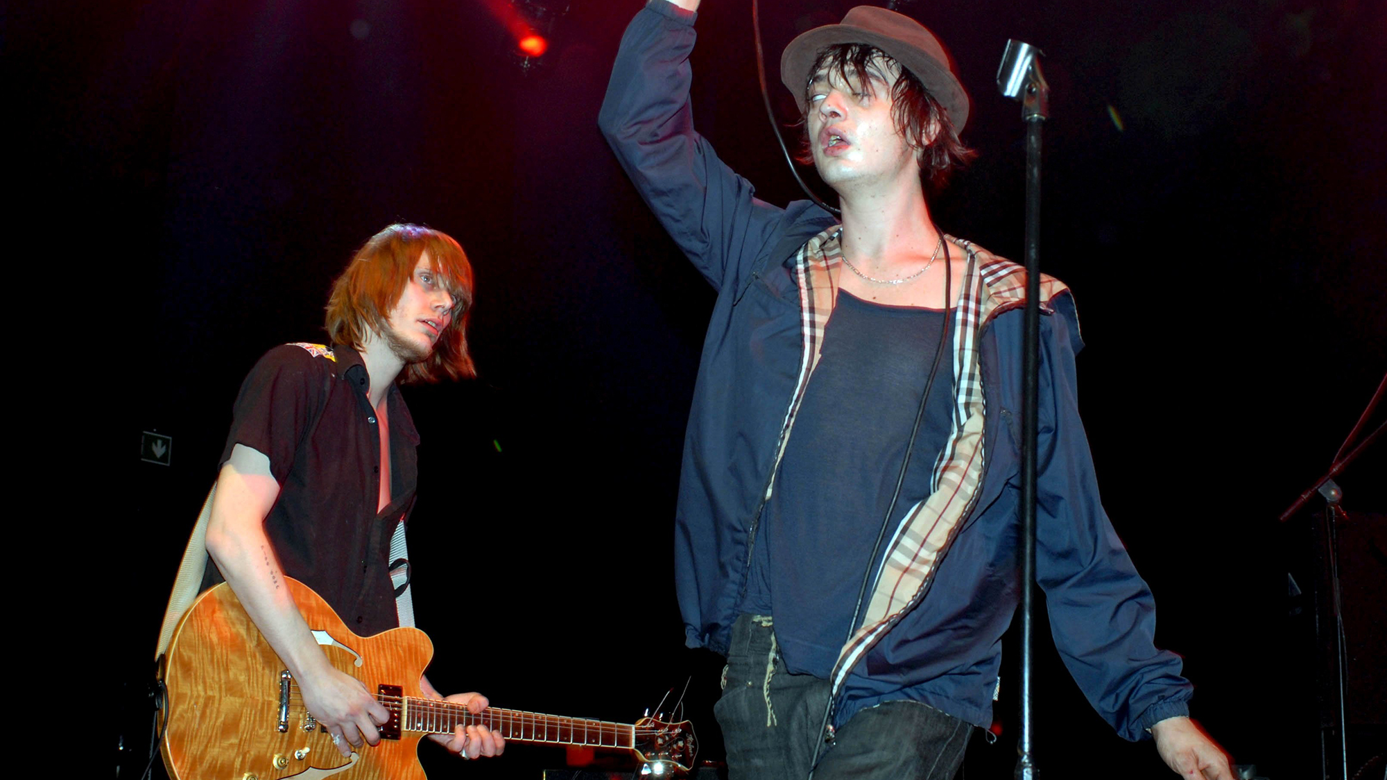 Babyshambles In Concert At Shepherds Bush Empire, London, Britain - 20 Feb 2006, Babyshambles - Patrick Walden And Pete Doherty 