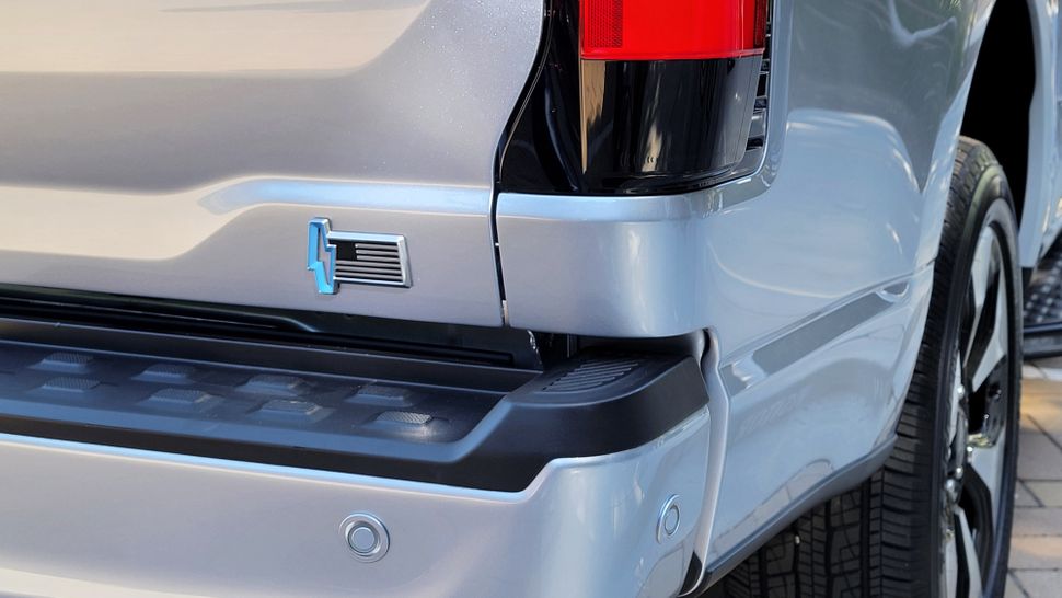 Check out the Ford F150 Lightning from all angles with space for