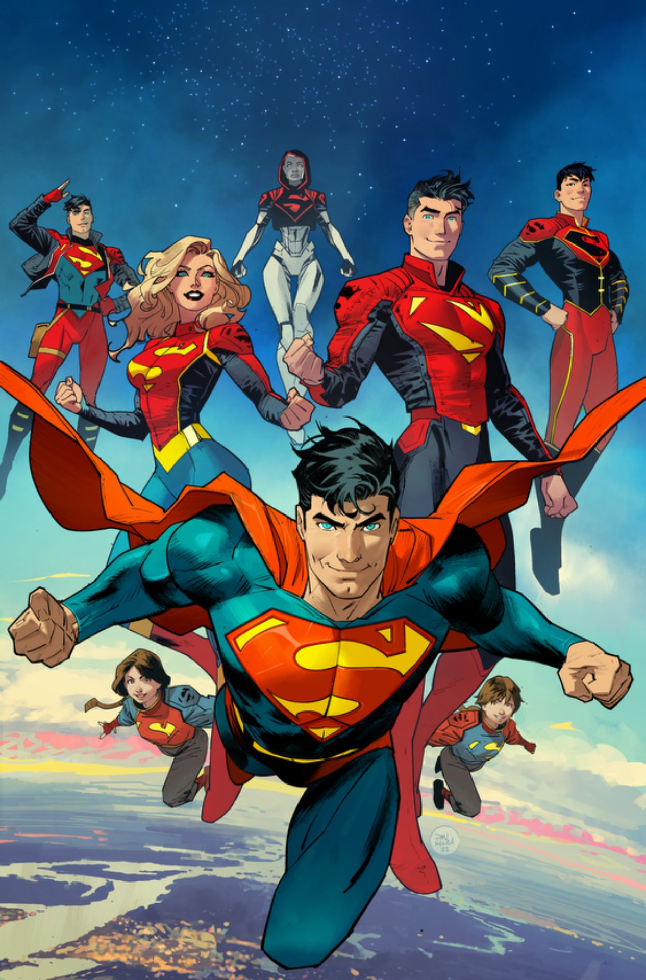 DC reinvents the Superman titles for a new Familybased era in 2023