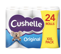 Cushelle XXL White Toilet Roll 24 Rolls | £8.75 at Asda