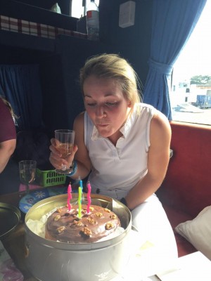 Celebrating my birthday at Sumemrhouse