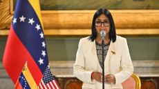 Acting Venezuelan President Delcy Rodr&iacute;guez.