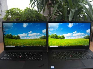 ThinkPad P1 (left) and X1 Extreme