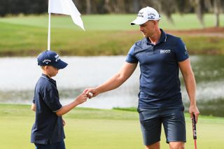 Karl and Henrik Stenson during the 2021 PNC Championship