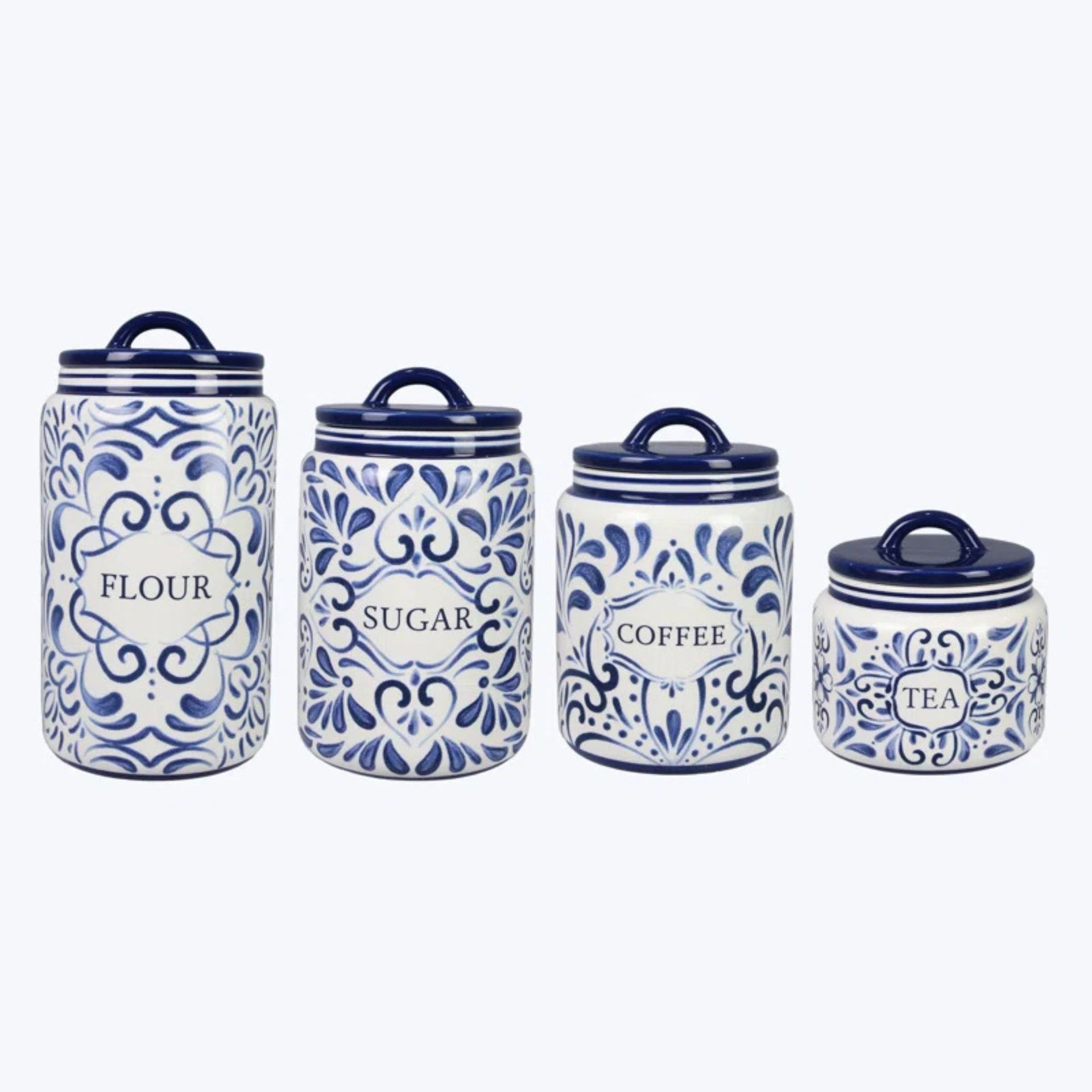 Young's Inc CeramicPorcelain Canister
