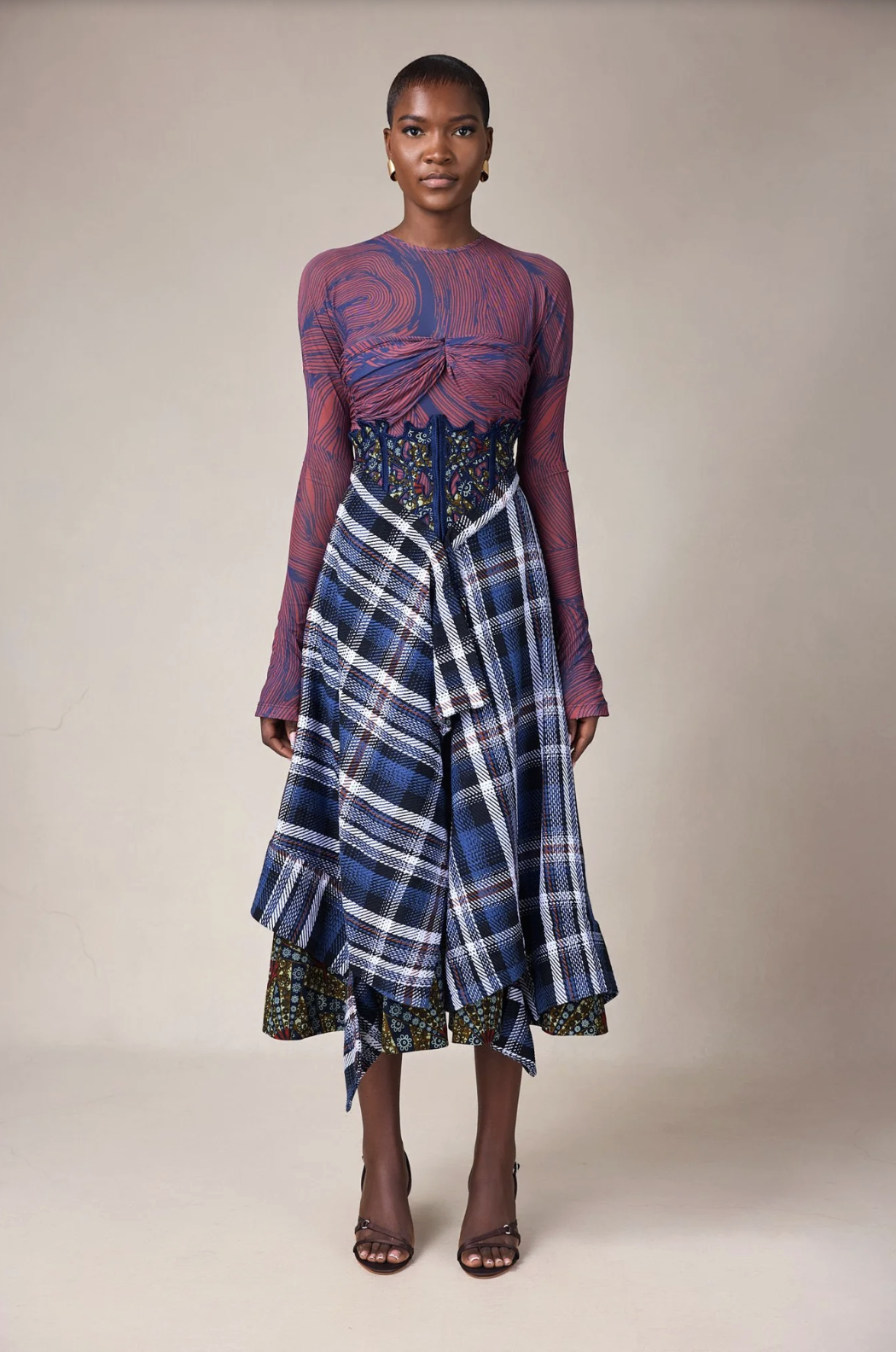 Christie Brown Autumn/Winter 25 skirt look