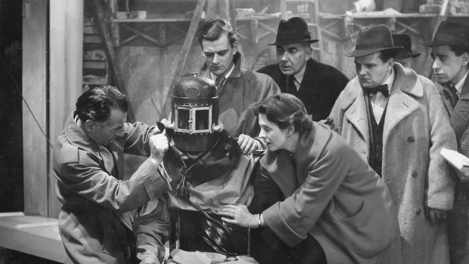 Captura de tela do experimento Quatermass (1953)